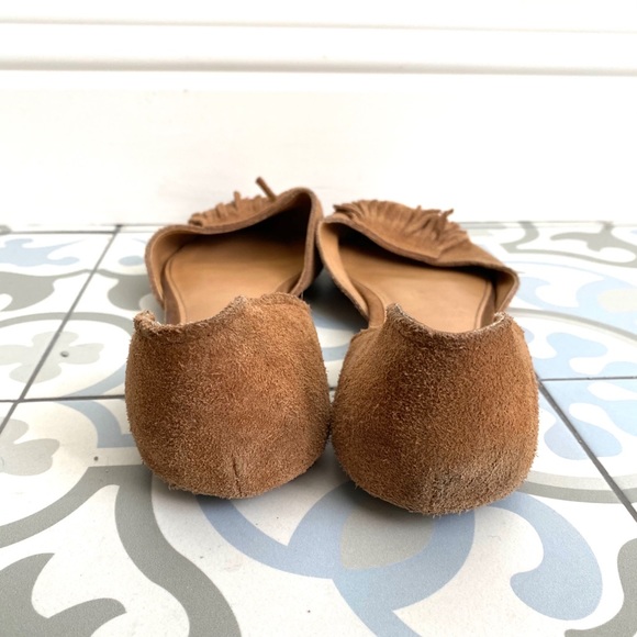 J Crew Classic D’Orsay Flats with Fringe - Picture 5 of 6